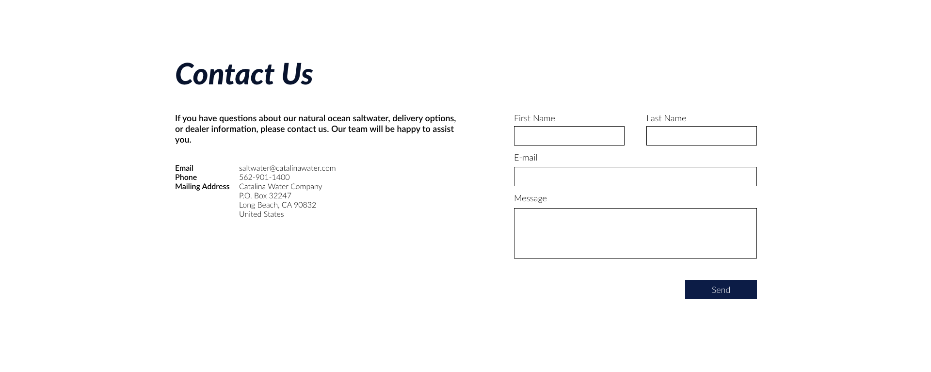 Contact Us